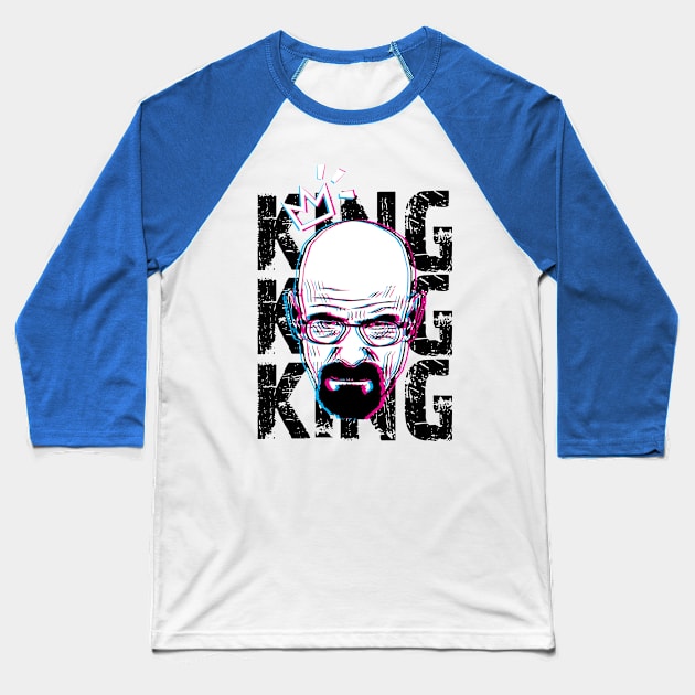 KING Baseball T-Shirt by Hislla